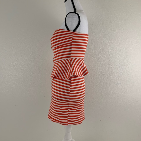 Windsor Peplum Mini Dress. P40 - Picture 6 of 8